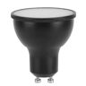 BWLZSP LED Lamp WiFi Intelligent, LED Lamp 6W Spraakbesturing Dimbaar GU10 WiFi Intelligent Light Cup Compatibel voor Alexa/(zwart)