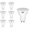 GY Led Lampen Gu10 Lamp Light Bulb Ledlamp Ledlampen Lampjes Niet-Dimbare 8W 800 Lumen 6500K 6 Stuks