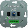 Ledvion LED Dimmer 3-250 Watt, 220-240V, Phasenabschnitt Universal, Drehdimmer Unterputz Dimmschalter Für Dimmbare LEDs, LED 3-250 Watt Und Halogen 3-300 W, Lampen von 0 auf 100% dimmen