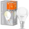 Ledvance Smarte LED-Lampe mit WiFi Technologie, Sockel E14, Dimmbar, Warmweiß (2700 K), ersetzt Glühlampen mit 40 W, SMART+ WiFi Mini Bulb Dimmable, 1er-Pack