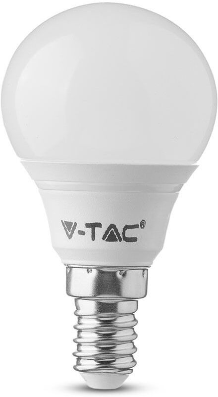 V-TAC LED Lamp met Samsung chip 7 Watt E14 P45 Plastic 4000K