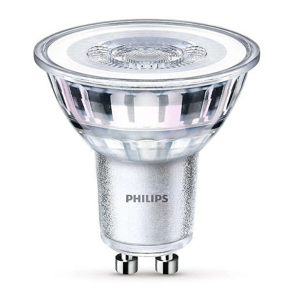 Philips GU10 led-spot glas koel wit 3.5W (35W)