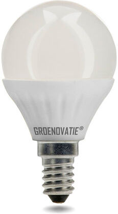 Groenovatie E14 Dimbare LED Kogellamp 4W Warm Wit