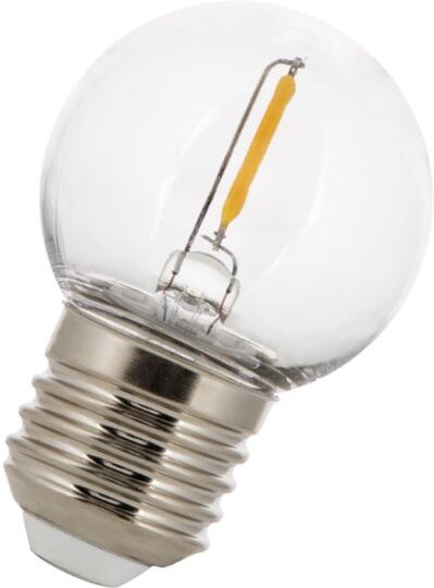 Groenovatie E27 LED Filament Kogellamp G40 1W Extra Warm Wit