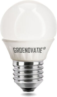 Groenovatie E27 Dimbare LED Kogellamp 4W Warm Wit