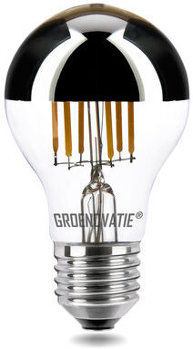 Groenovatie E27 LED Filament Kopspiegellamp 6W Warm Wit Dimbaar