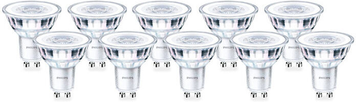 Philips CorePro LEDspot 4-35W GU10 36D Extra Warm Wit Dimbaar 10-Pack