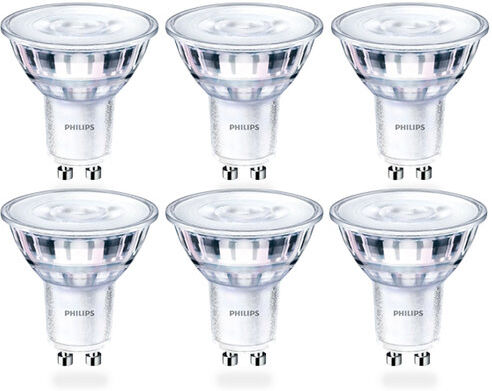 Philips CorePro LEDspot 5-50W GU10 36D Extra Warm Wit Dimbaar 6-Pack