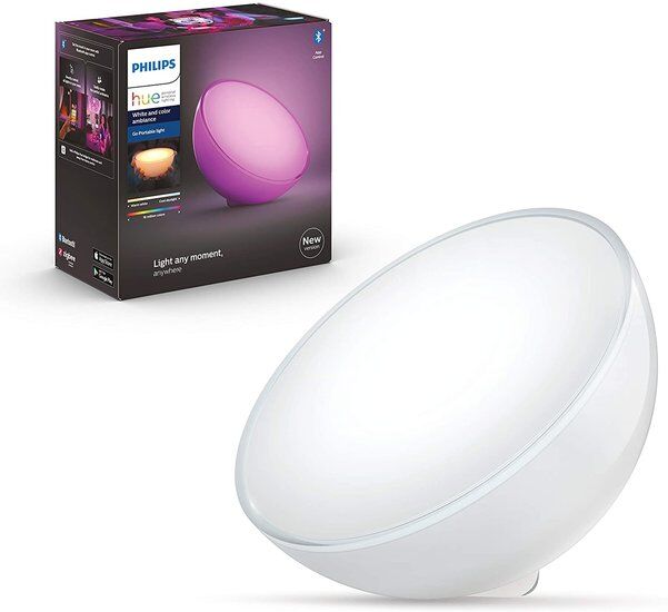 Philips Hue Go LED Tafellamp, RGBWW, White and Color Ambiance, Draagbaar