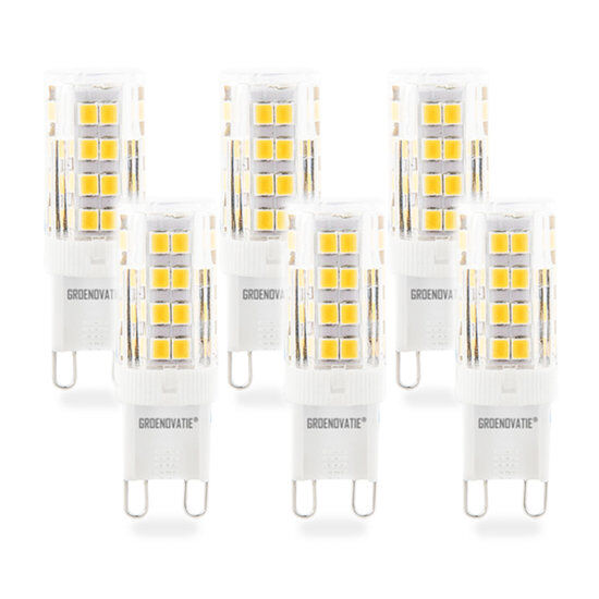 Groenovatie G9 LED Lamp 4W Dimbaar Warm Wit 6-Pack