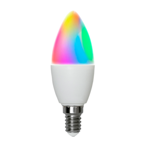 LED-lys E14 C37 Smart Bulb Multi