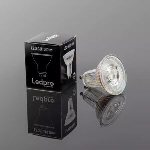 Ledpro GU10 LED-pære 5,5W 2700K dimbar, klar