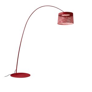 Foscarini Twiggy Grid Led Outdoor, Carminio, Incl. Led 31w, 2700k Bulb