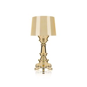 Kartell Bourgie Table Lamp 9074, Gold, Incl. 3xled 3,6w E14, Dimmable