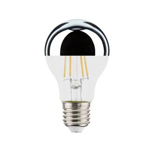 Airam LED Top Mir lyspære gjennomsiktig/sølv, E27 A60, 2700K E27, 7W