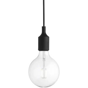 Muuto E 27 lampe svart