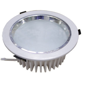 230V Led Downlight 9,5W, 21SMD, varmhvit