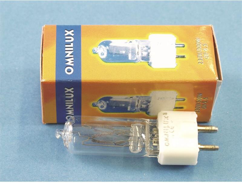 Omnilux 230v/300w Gy-9.5 180h