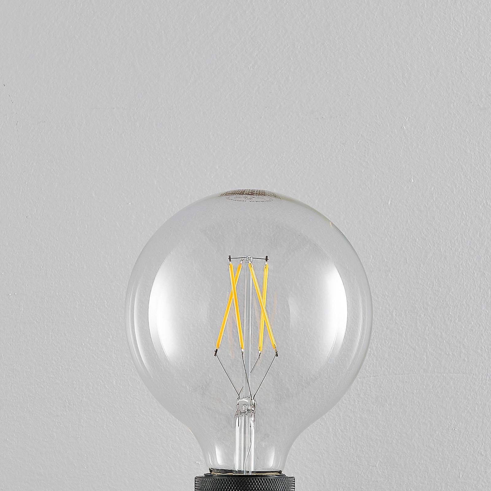 Arcchio LED-pære E27 6 W G125 2 700 K globe filament, klar