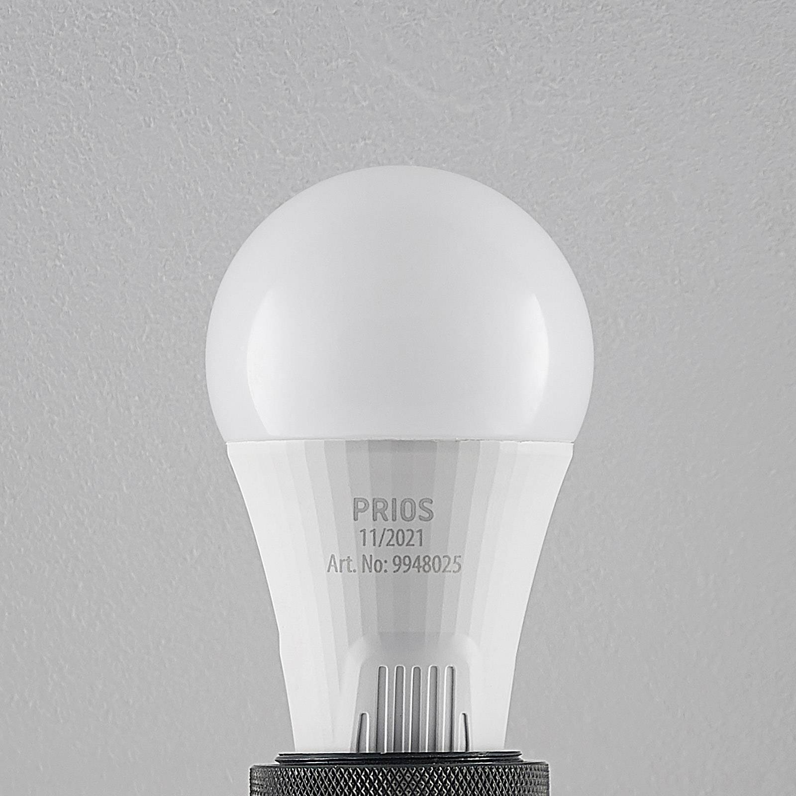 PRIOS LED-pære E27 A60 15W hvit 2 700 K