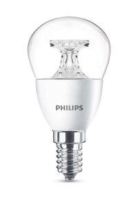 E14 Philips E14 LED-lyspærer 4W (25W) (Lustre, Klart)