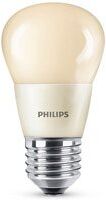 E27 Philips E27 LED-lyspærer 4W (15W) (Lustre, Frostet, Kan dimmes)