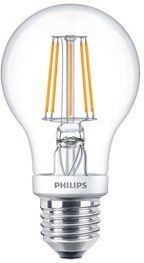 E27 Philips Filament E27 LED-lyspærer 4,5W (40W) (Pære, Klart, Kan dimmes)