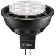 GU5.3 / MR16 (12V) Philips GU5.3 LED-lyspærer 6,5W (35W) (Spot, Kan dimmes)