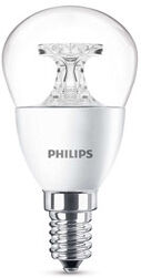 E14 Philips E14 LED-lyspærer 5,5W (40W) (Lustre, Klart)