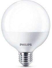 E27 Philips E27 LED-lyspærer 9,5W (60W) (Kule, Frostet)