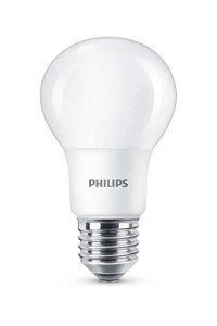 E27 Philips E27 LED-lyspærer 5W (40W) (Pære, Frostet)