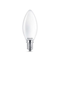 E14 Philips E14 LED-lyspærer 4,3W (40W) (Lys, Frostet)