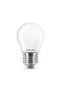 E27 Philips E27 LED-lyspærer 4,3W (40W) (Lustre, Frostet)