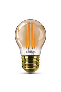 E27 Philips E27 LED-lyspærer 5W (32W) (Lustre, Klart, Kan dimmes)