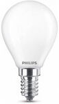 E14 Philips E14 LED-lyspærer 6,5W (60W) (Lustre, Frostet)