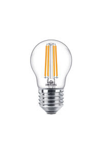 E27 Philips E27 LED-lyspærer 6,5W (60W) (Lustre, Klart)