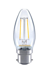 B22 Sylvania B22 LED-lyspærer 2W (25W) (Lys, Klart)