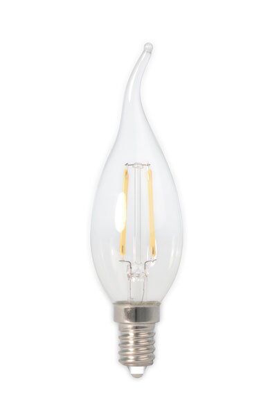 E14 Calex E14 LED-lyspærer 3,5W (35W) (Lys, Klart, Kan dimmes)