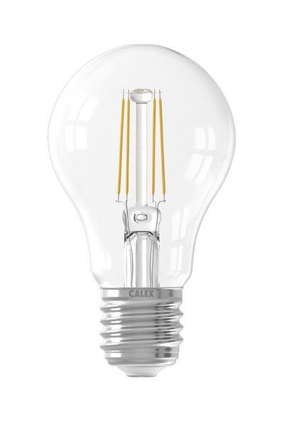 E27 Calex E27 LED-lyspærer 7W (60W) (Lustre, Klart, Kan dimmes)