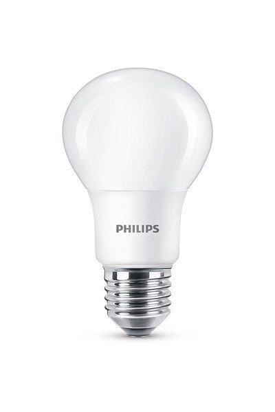 E27 Philips E27 LED-lyspærer 8W (60W) (Pære, Frostet)