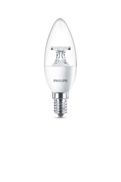 E14 Philips E14 LED-lyspærer 5,5W (40W) (Lys, Klart)