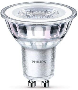 GU10 Philips GU10 LED-lyspærer 3,1W (25W) (Spot, Klart)