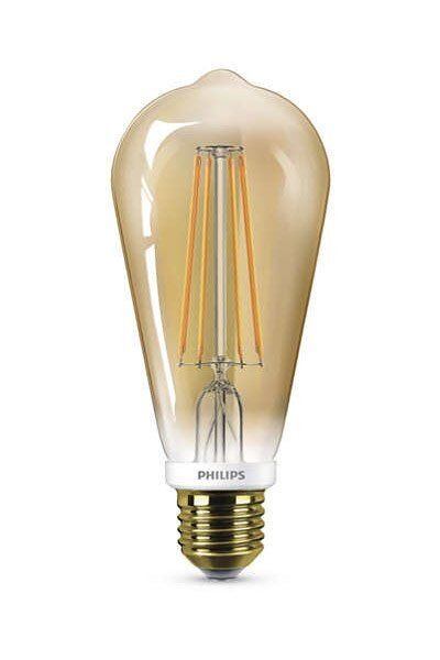 E27 Philips E27 LED-lyspærer 7W (50W) (Pære, Klart, Kan dimmes)