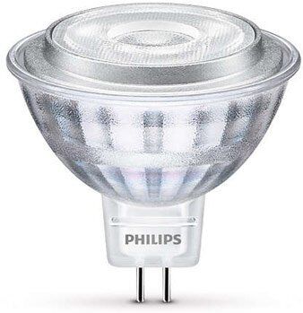 GU5.3 / MR16 (12V) Philips GU5.3 LED-lyspærer 7W (50W) (Spot, Kan dimmes)