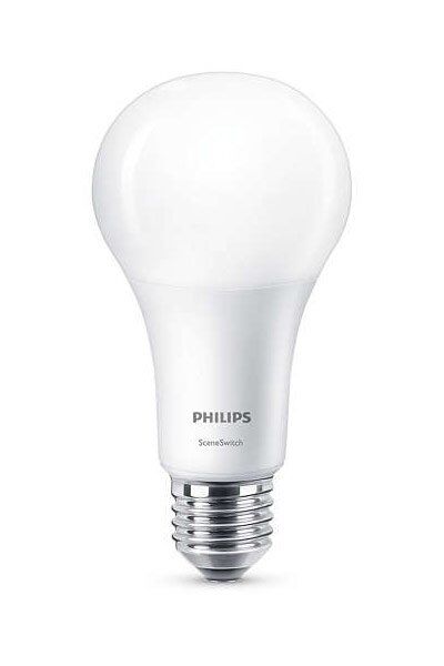 E27 Philips E27 LED-lyspærer 14W (100W) (Pære, Frostet)