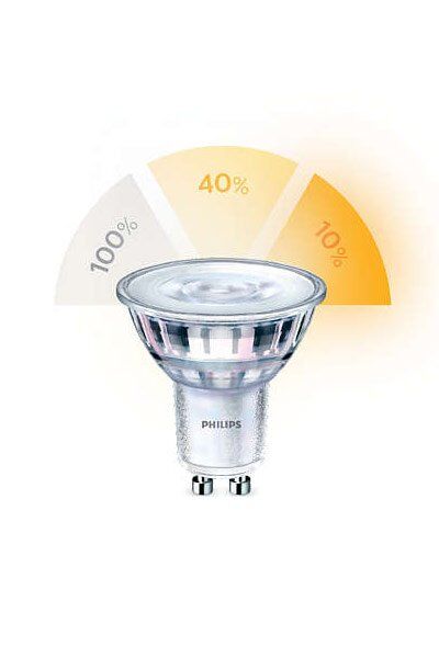 GU10 Philips GU10 LED-lyspærer 20W (3,5W) (Spot)