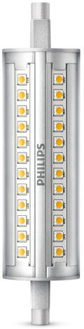 R7S Philips R7s LED-lyspærer 14W (120W) (Rør, Kan dimmes)