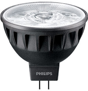 GU5.3 / MR16 (12V) Philips GU5.3 LED-lyspærer 7,5W (43W) (Spot, Kan dimmes)