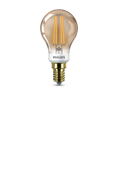 E14 Philips E14 LED-lyspærer 5W (32W) (Lustre, Klart, Kan dimmes)