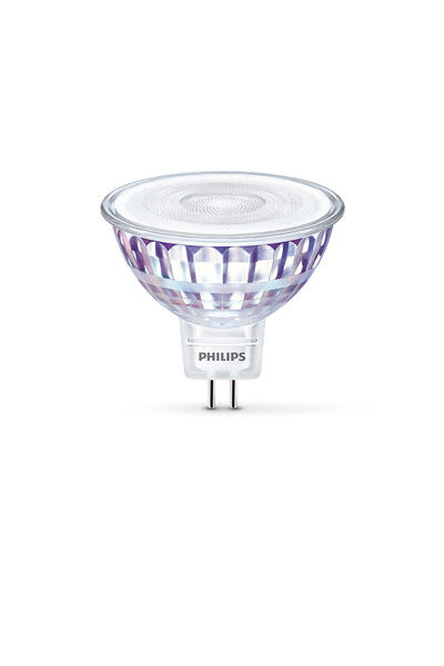 GU5.3 / MR16 (12V) Philips GU5.3 LED-lyspærer 7W (50W) (Spot, Kan dimmes)